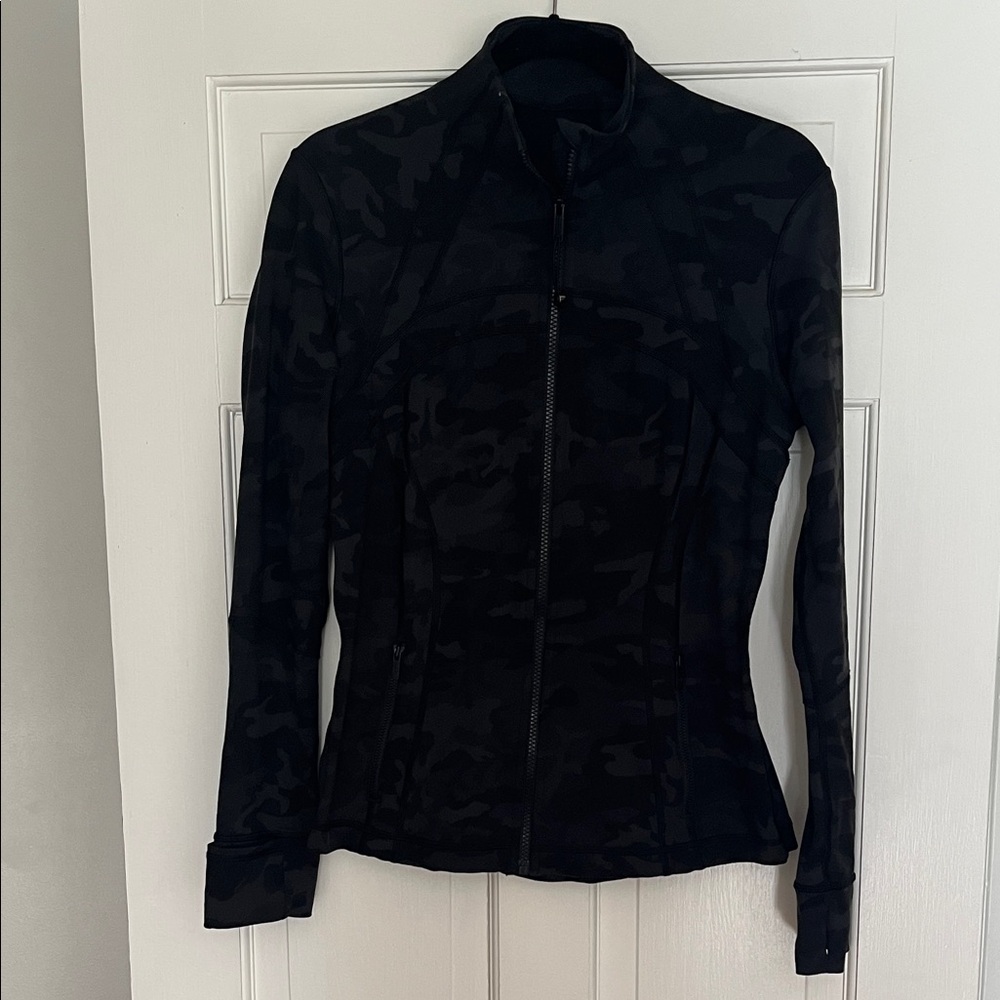 lululemon athletica Black Camouflage Utility Jacket